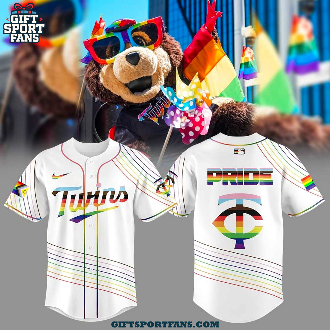 Minnesota Twins Celebrating Pride Month 2025 Jersey Minnesota Twins Celebrating Pride Month 2025 Jersey