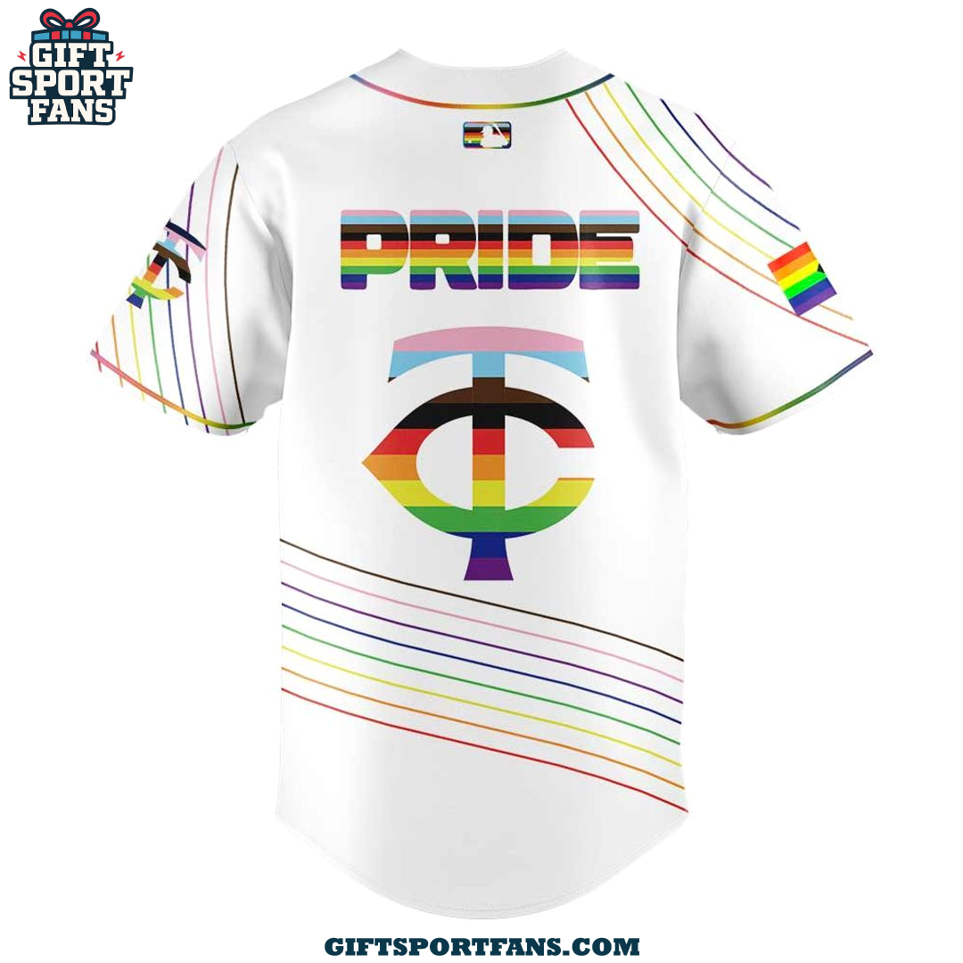 Minnesota Twins Celebrating Pride Month 2025 Jersey Minnesota Twins Celebrating Pride Month 2025 Jersey