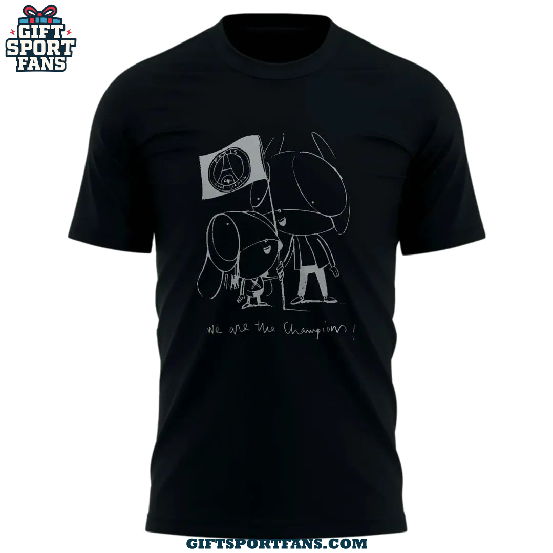 Paris Saint Germain x Coach Luis Enrique Xana We Are The Champion 2025 Special Edition T-Shirt Paris Saint Germain x Coach Luis Enrique Xana We Are The Champion 2025 Special Edition T-Shirt