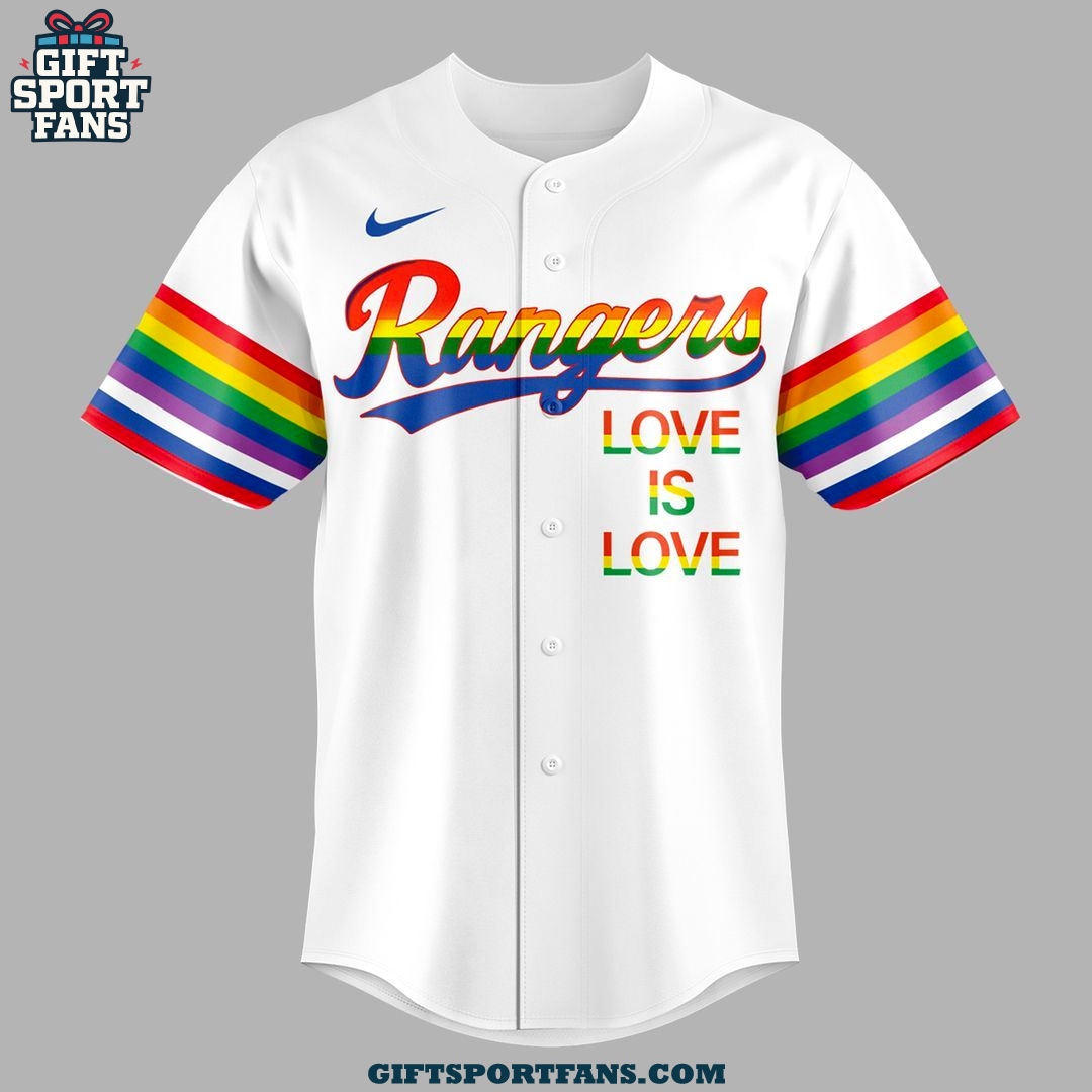 Texas Rangers Pride Night 2025 Special Baseball Jersey Texas Rangers Pride Night 2025 Special Baseball Jersey