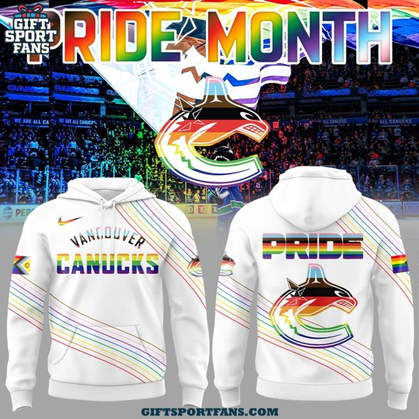 Vancouver Canucks Pride Month 2025 Hoodie
