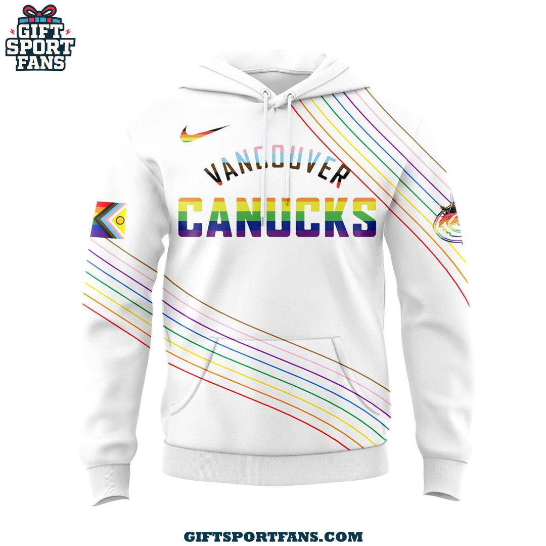 Vancouver Canucks Pride Month 2025 Hoodie Vancouver Canucks Pride Month 2025 Hoodie