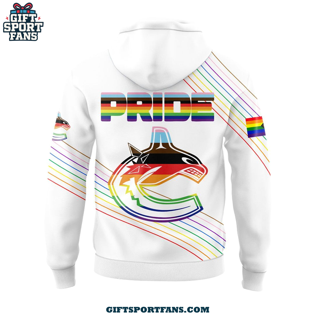 Vancouver Canucks Pride Month 2025 Hoodie Vancouver Canucks Pride Month 2025 Hoodie