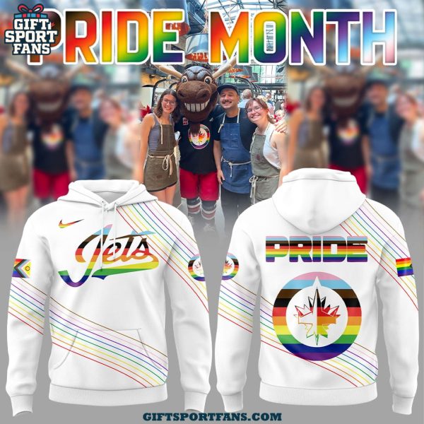 Winnipeg Jets Celebrating Pride Month 2025 Special Hoodie