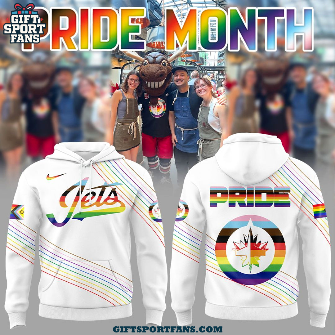 Winnipeg Jets Celebrating Pride Month 2025 Special Hoodie Winnipeg Jets Celebrating Pride Month 2025 Special Hoodie