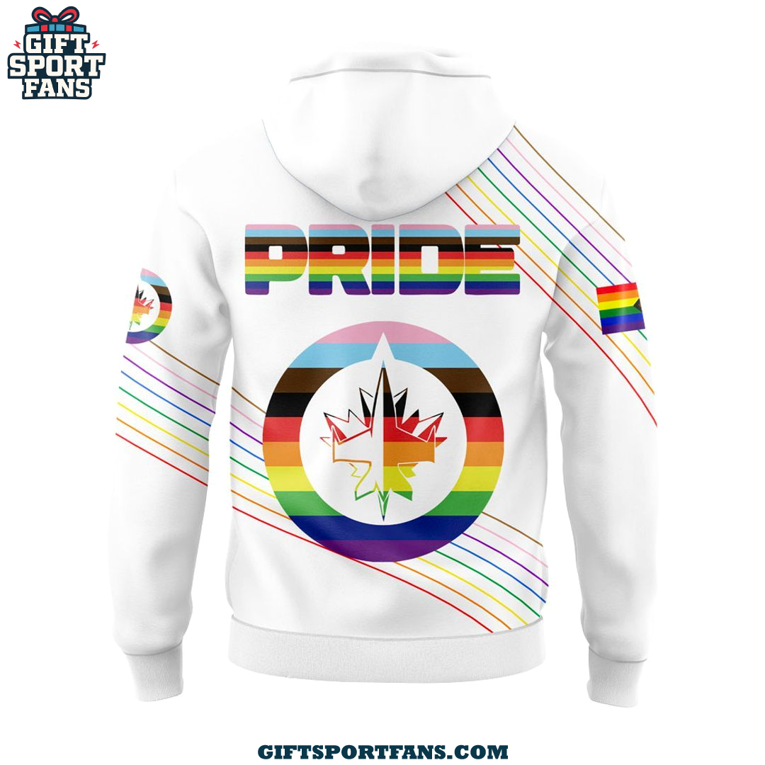 Winnipeg Jets Celebrating Pride Month 2025 Special Hoodie Winnipeg Jets Celebrating Pride Month 2025 Special Hoodie